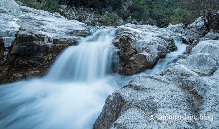 River Flumineddu flowing