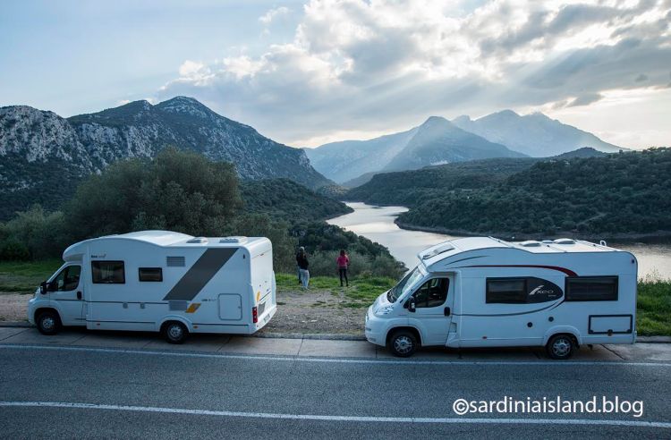 Cedrino River a view