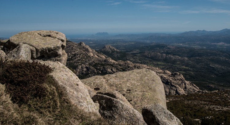 A panoramic view from the top