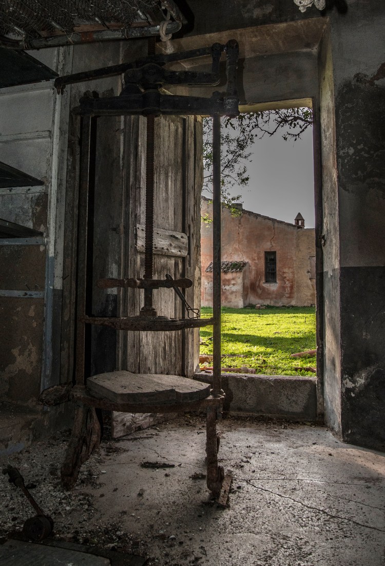 There's a tiny cheese factory too